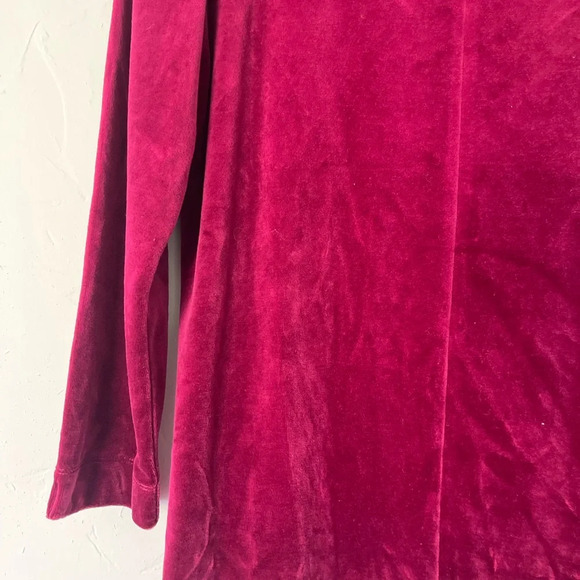 Talbots Velour Tunic Top NWT - Picture 2 of 7
